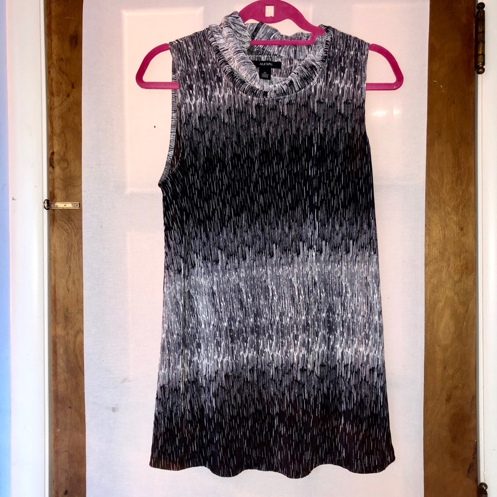 Alfani sleeveless striped top